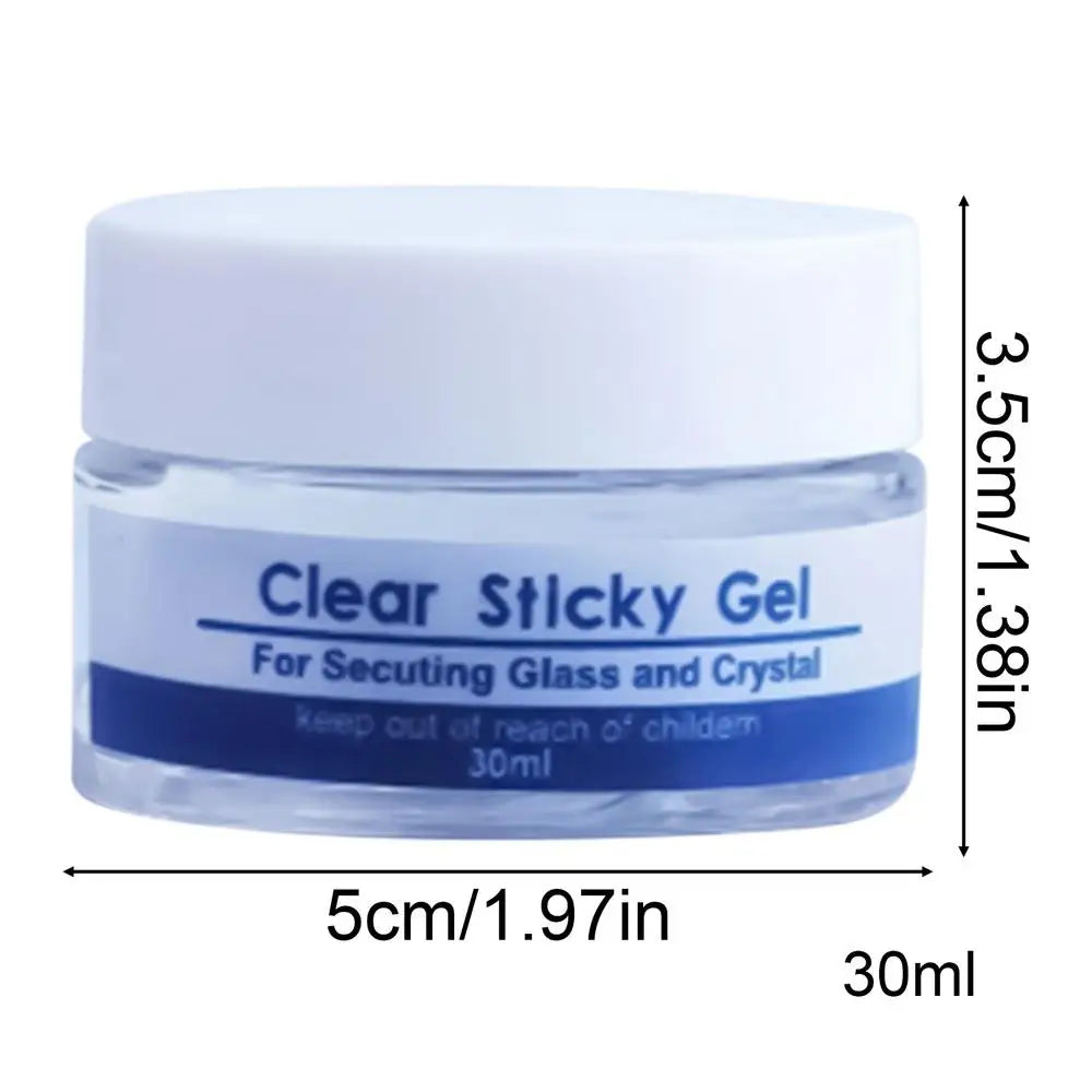 Crystal Clear Museum Wax – Reusable Adhesive Gel for Collectibles Museum Adhesive Wax Babs 30ml