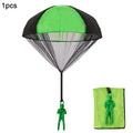 Parachute Toy Hand Throw Flying Game – Party Favors 1-6 Pcs Parachute Flying Toy Babs 1Pcs