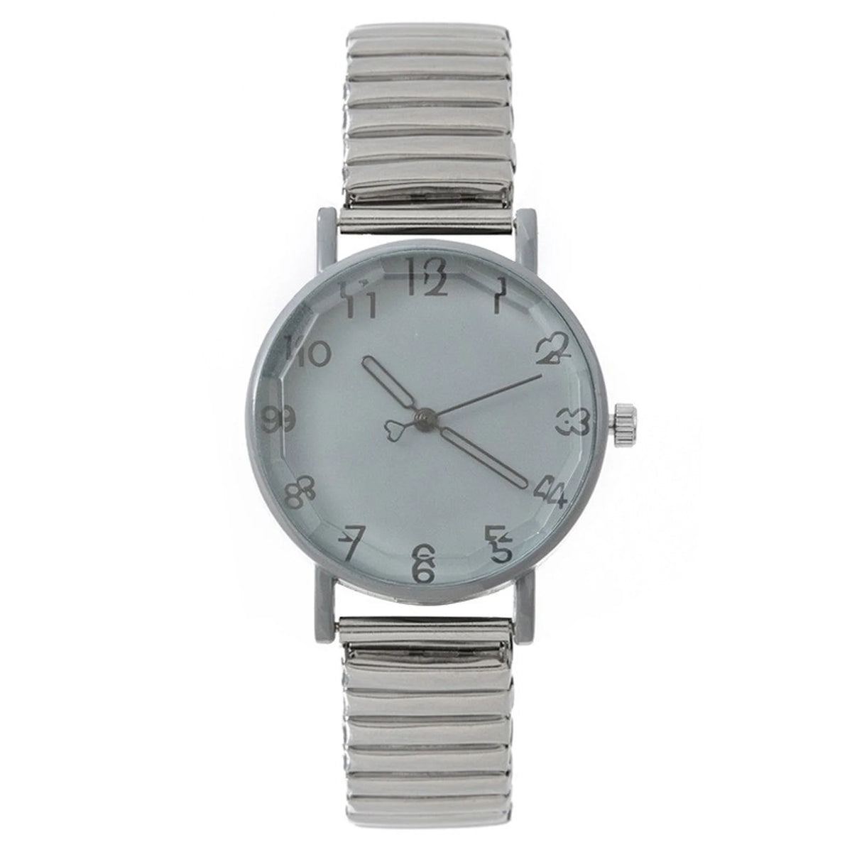 Women's Elastic Strap Quartz Watch – Vintage Fashion Wristwatch Women's Quartz Watch Babs Dark Gray