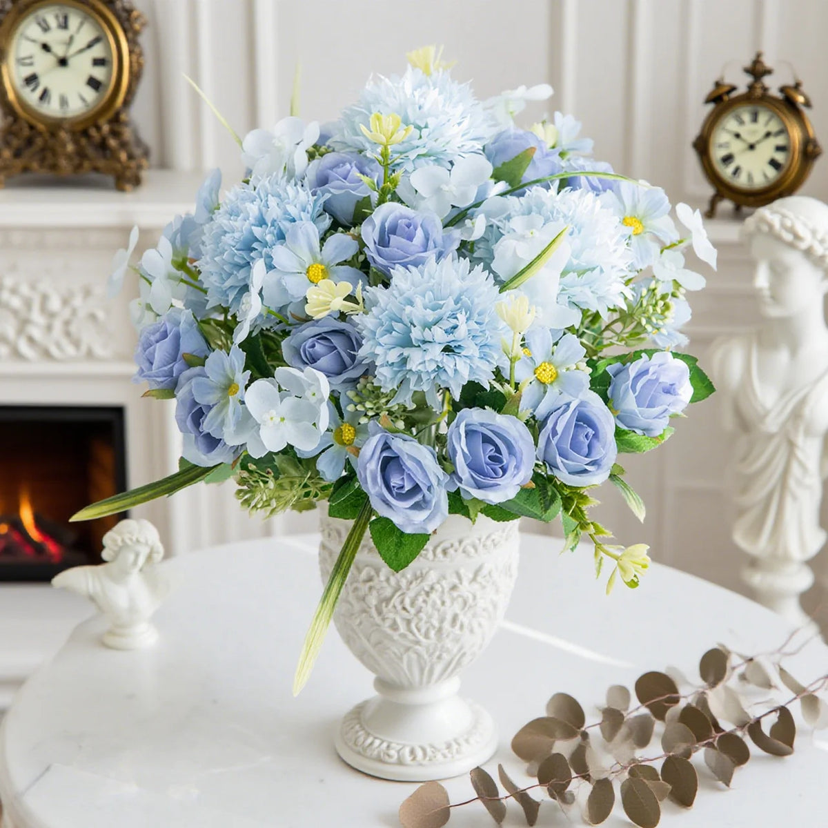 Artificial Silk Rose Bouquet for Wedding & Home Décor Artificial Flower Bouquet Babs