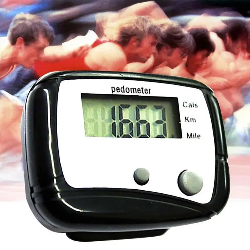 HUXUAN Pedometer – Step Counter with Calorie & Distance Track Fitness Pedometer Babs