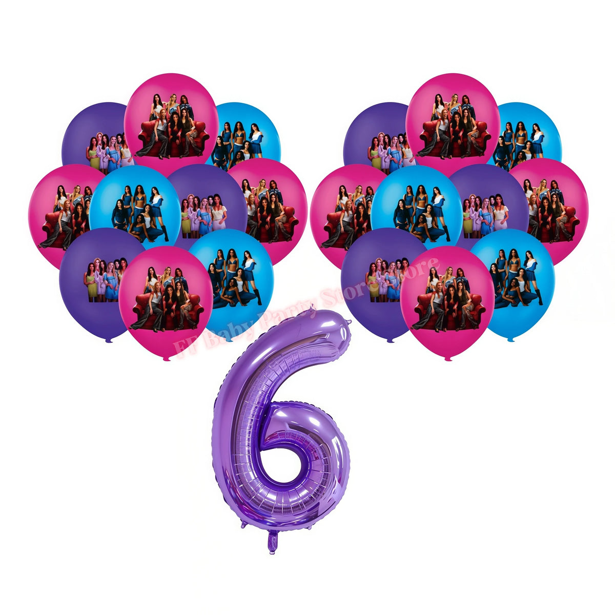 Katseye Kpop Birthday Party Decoration Set – Balloon & Banner