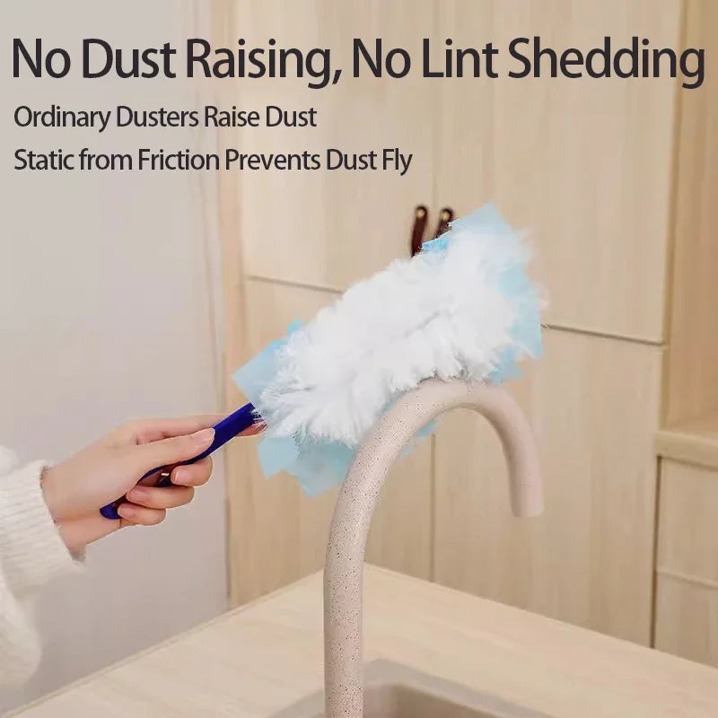 Disposable Microfiber Duster Heads 10/40pcs | Blinds & Surfaces Disposable Duster Heads Babs
