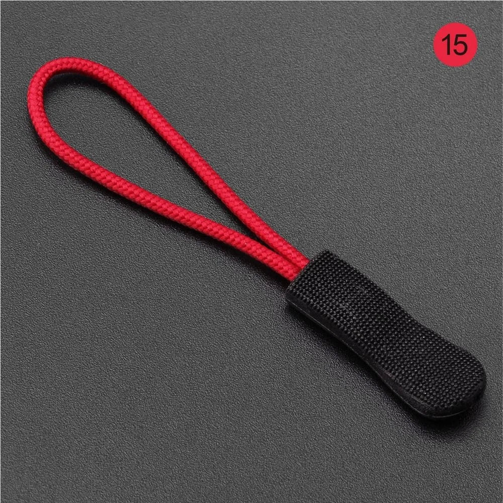 10pcs Zipper Puller Rope Buckles – Backpack, Tent & Travel Zipper Puller Set Babs 15