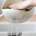 Colander Drain Basket with Handle – Rice, Fruit & Veggie Washing Kitchen Colander Babs water filtration