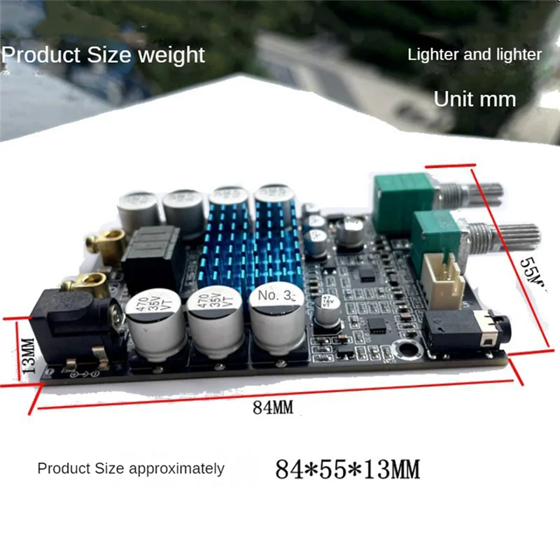 TPA3116D2 100W Mono Subwoofer Amplifier Board DC 9-24V Subwoofer Amplifier Board Babs
