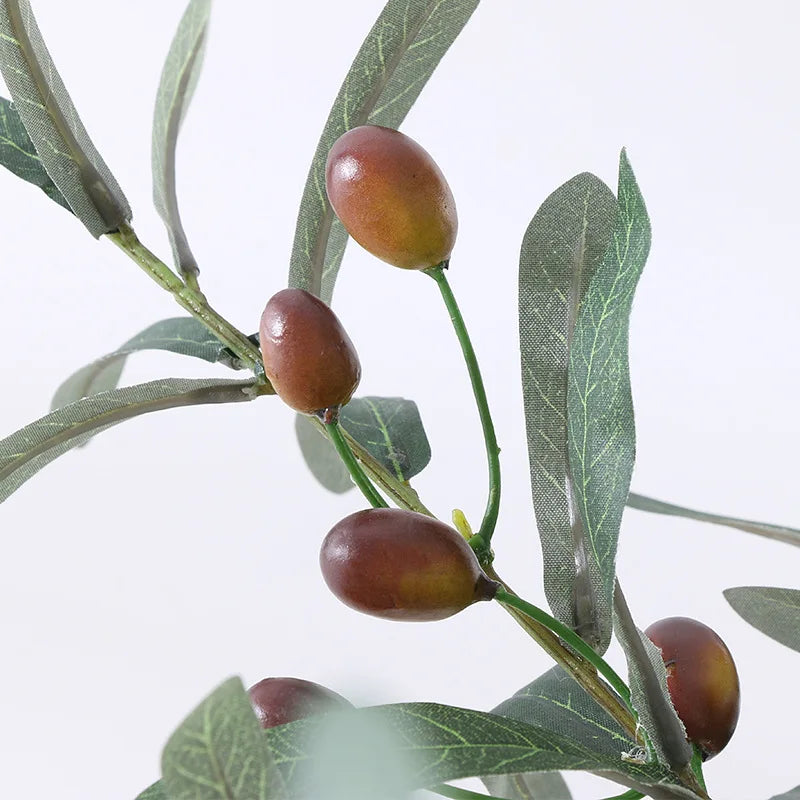 Artificial Olive Branch Fake Plant Décor – Wedding & Home Artificial Plant Branch Babs