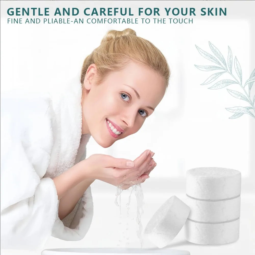 Compressed Disposable Travel Towels – Portable & Individually Wrapped Disposable Travel Towels Babs