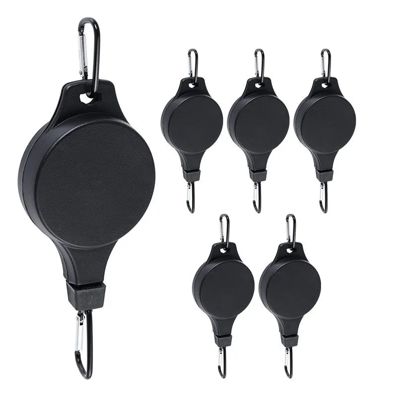 Retractable Adjustable Hanging Hook for Flower Basket & Birdcage Adjustable Plant Hook Babs
