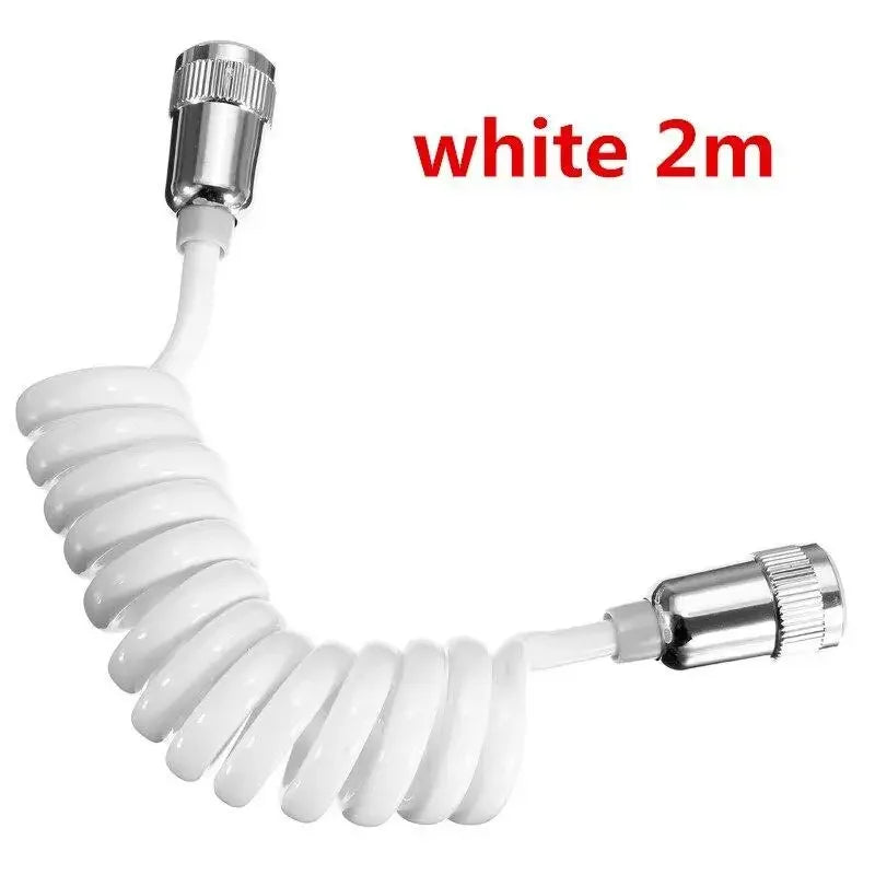 Flexible Spring Shower Hose 1.5m/2m – Bidet Sprayer Pipe Flexible Shower Hose Babs 2m