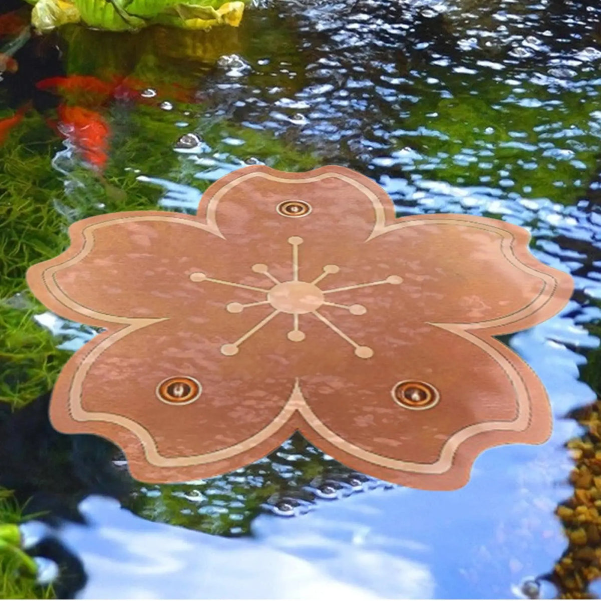 Copper Bird Bath Purification Disk – 3-Point Support Plate Bird Bath Disk Babs