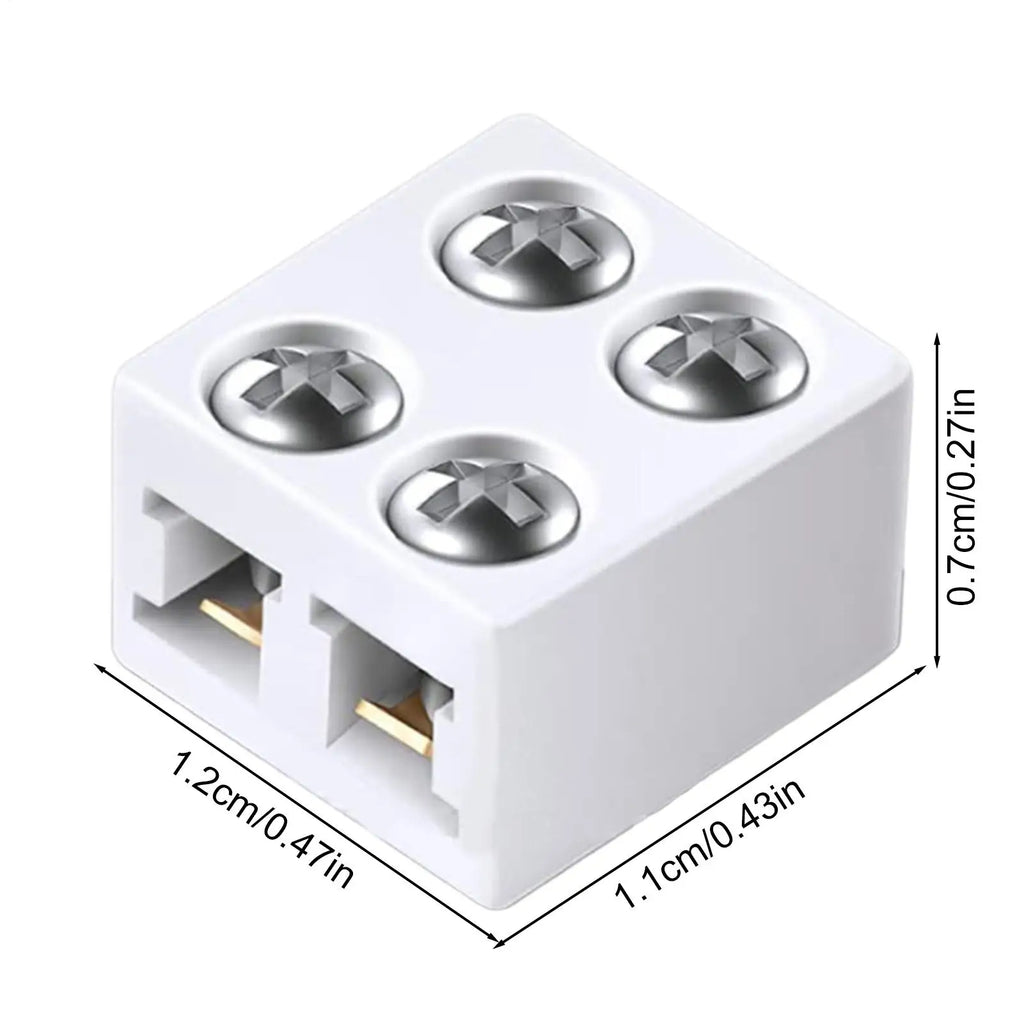 8mm Solderless LED Strip Connectors – Male & Female Terminal LED Strip Connector Babs