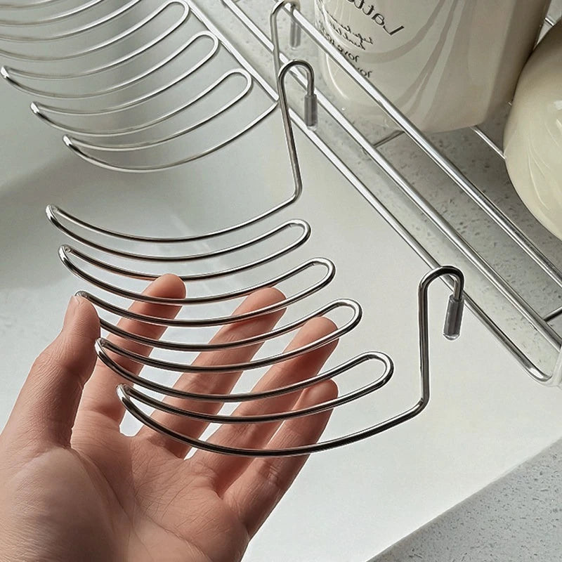 Expandable Stainless Steel Kitchen Sink Drain Rack Organizer Kitchen Sink Organizer Babs