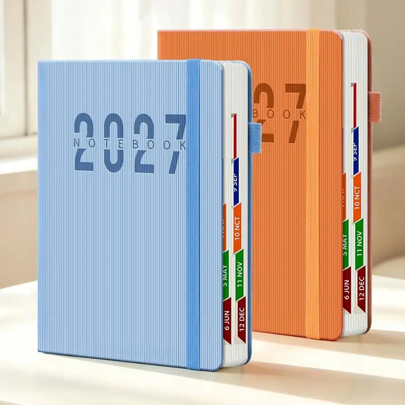 2027 Daily Planner – 365-Day Time Management Calendar Waterproof Daily Planner Calendar Babs