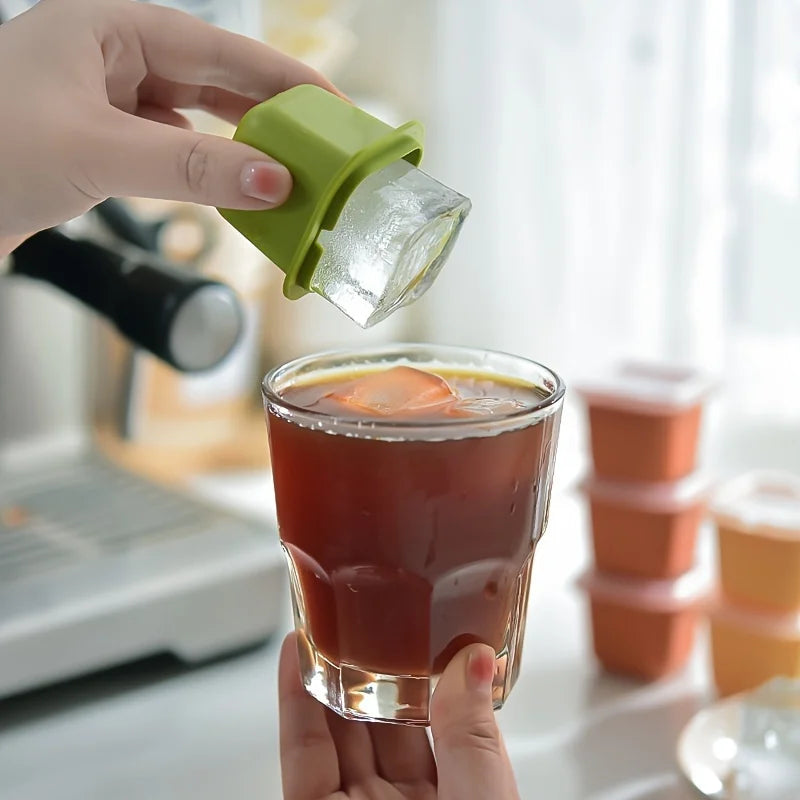 Large Ice Cube Tray with Lid – BPA-Free & Stackable Ice Cube Tray Babs