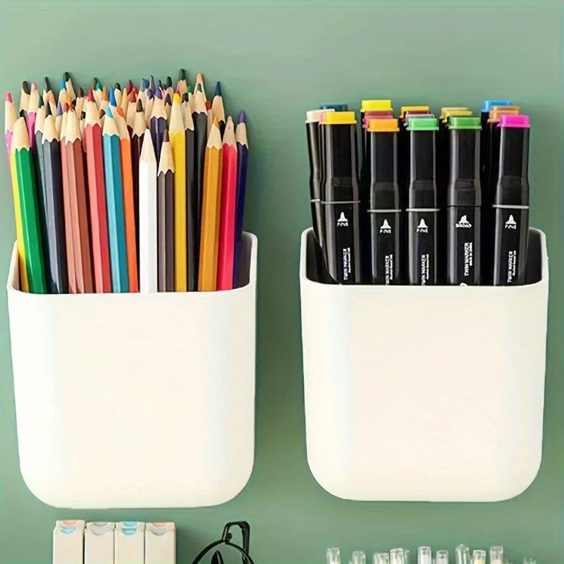 Wall-Mounted Pen Holder & Hanging Desk Storage Organizer Desk Storage Organizer Babs