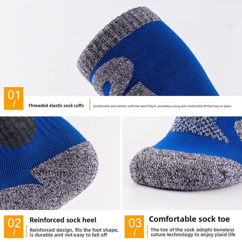 Thermal Over-Knee Ski Socks for Snowboard & Hiking Thermal Ski Socks Babs