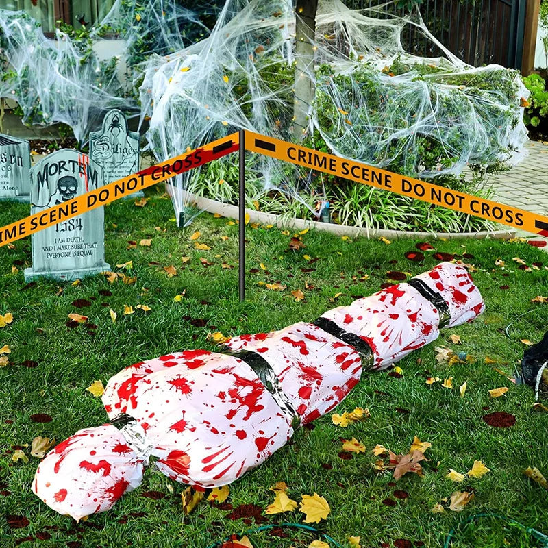 Inflatable Halloween Corpse Prop – Scary Indoor & Outdoor Decor Halloween Inflatable Prop Babs
