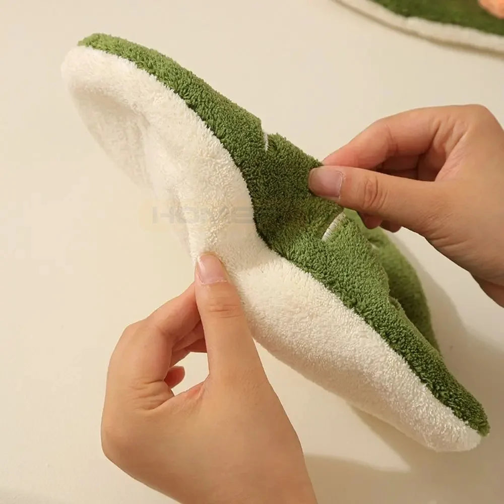 Double-Layer Leaf Hand Towel – Quick-Dry Hanging Cloth Hanging Hand Towel Babs
