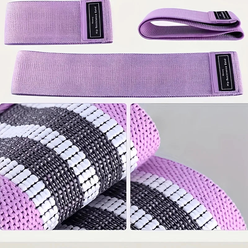 Fabric Resistance Band Set – Hip, Glute & Leg Training Resistance Band Set Babs