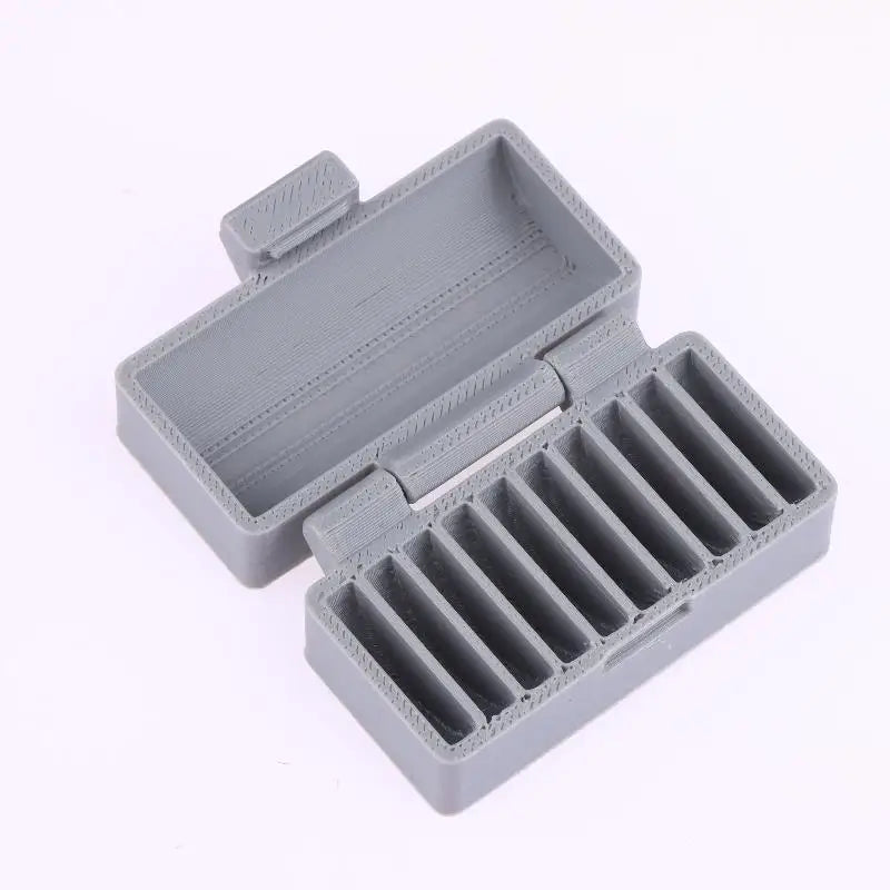 10-Slot CR2032 CR2025 Coin Cell Battery Storage Case Battery Storage Case Babs