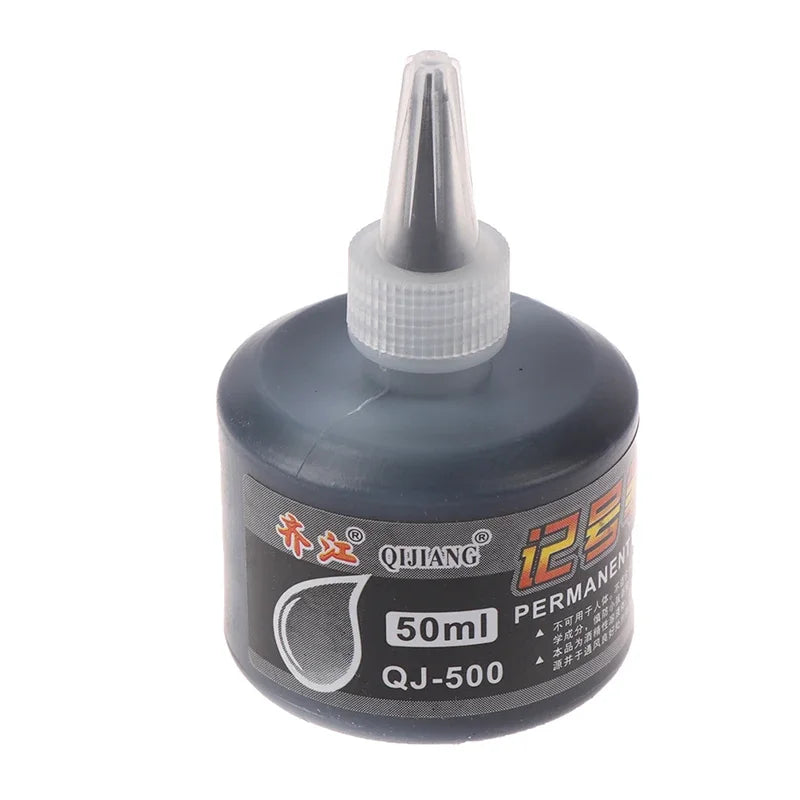 50ml Permanent Quick-Dry Oily Marker Ink Refill | Universal Marker Ink Refill Babs