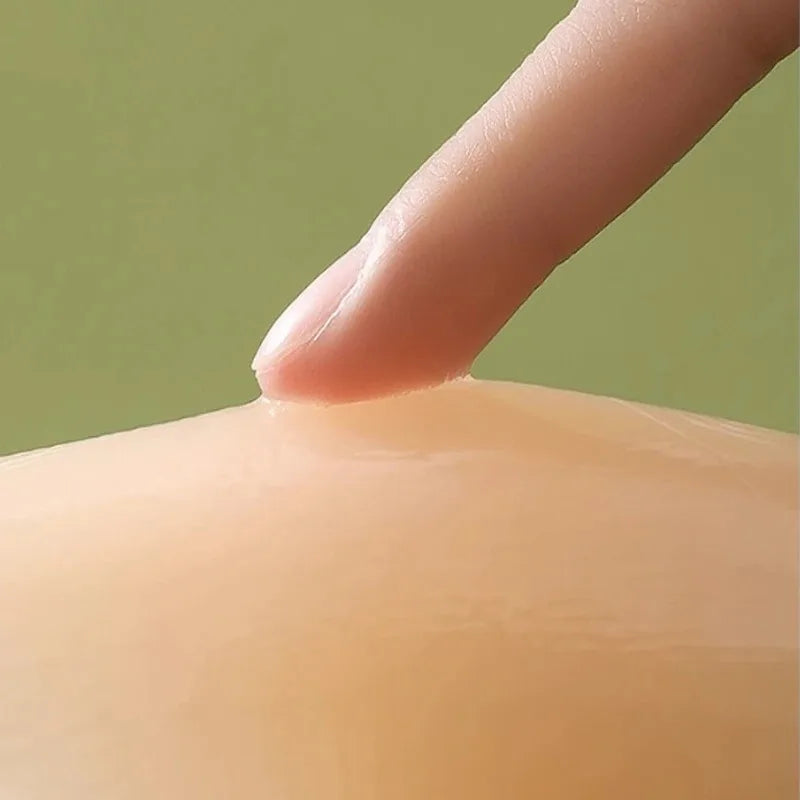 Silicone Nipple Covers – Reusable Adhesive Invisible Bra Petals Nipple Cover Pads Babs