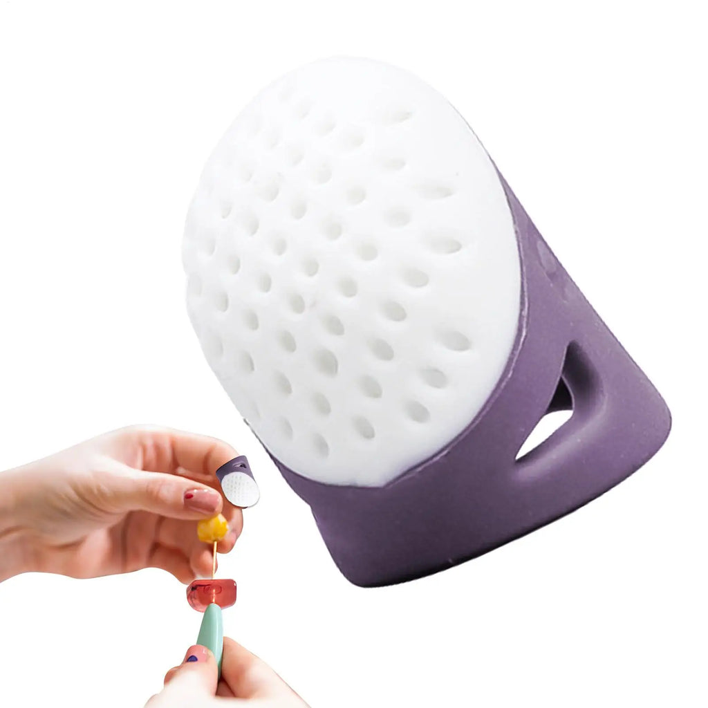Silicone Sewing Thimble – Breathable Finger Protector for DIY Sewing Thimble Babs