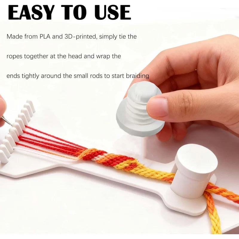 Bracelet Weaving Board – DIY Friendship & Paracord Tool Bracelet Weaving Board Babs