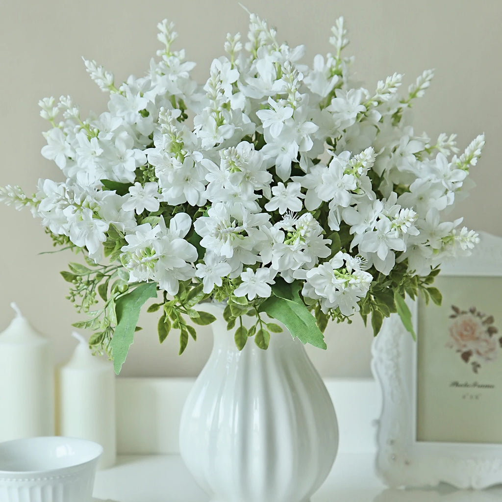 Silk Yucca Gloriosa Artificial Flower Bouquet – Wedding Décor Artificial Flower Bouquet Babs