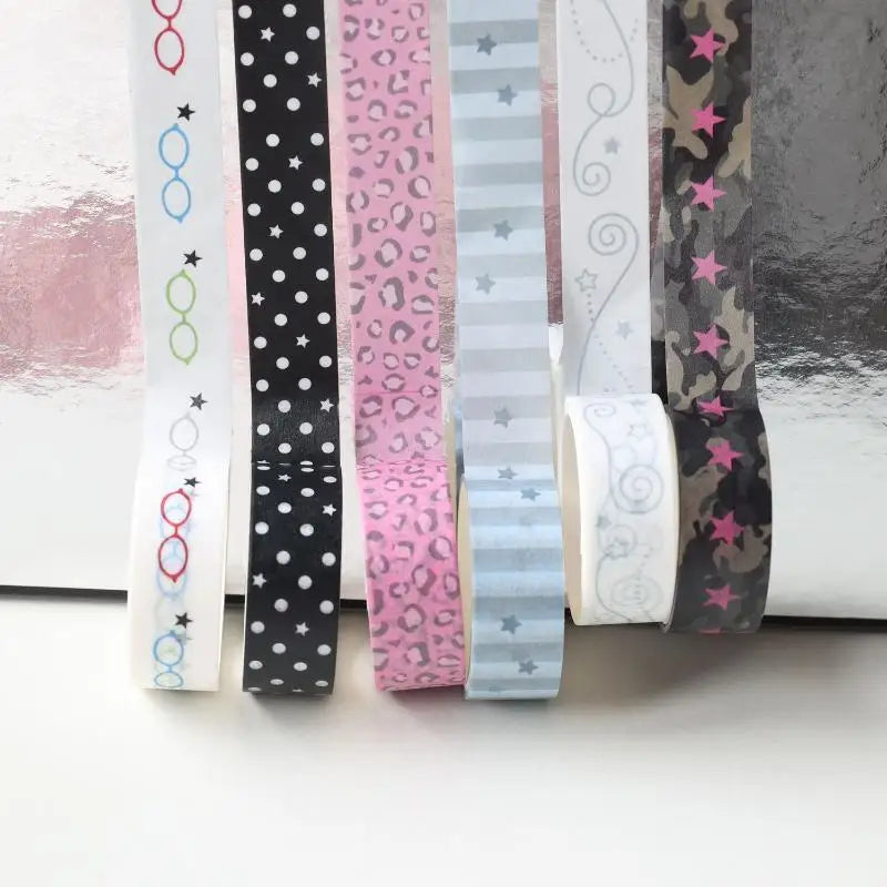 INS Polka Dot Decorative Tape Set – DIY Craft & Journal Rolls Decorative Craft Tape Babs