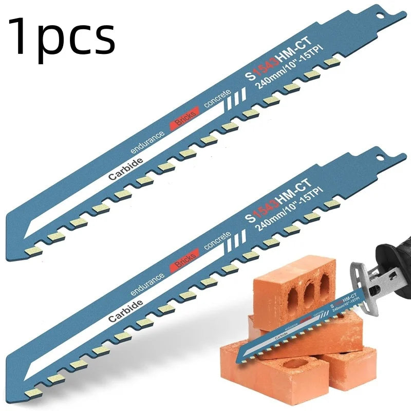 Carbide Reciprocating Saw Blade 240mm – Brick, Concrete & Masonry Reciprocating Saw Blade Babs
