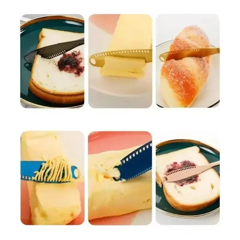3-in-1 Stainless Steel Butter Spreader & Cheese Knife Butter Spreader Knife Babs