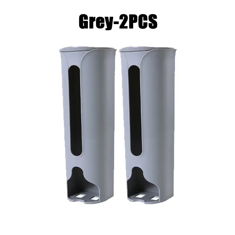 Wall-Mounted Underwear & Socks Hanging Storage Organizer Box Hanging Storage Organizer Babs Grey-2PCS