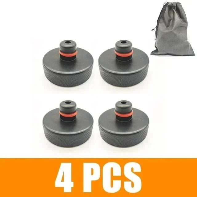 Tesla Model 3/Y/S/X Rubber Jack Pad Adapter Set (4-Pack) Car Jack Pad Adapter Babs 4Pcs