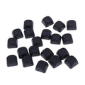 PBT MOA Profile Blank Keycaps 1U – 10/20pcs for Mechanical Keyboard Mechanical Keyboard Keycaps Babs 20pcs Black