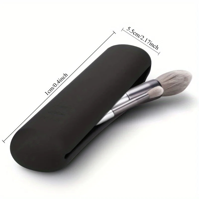 Travel Silicone Makeup Brush Bag & Cosmetic Organizer Makeup Brush Bag Babs