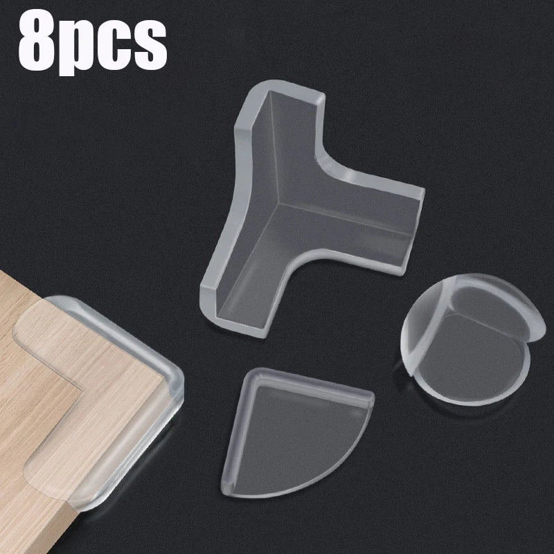 8-Pack Clear Baby Safety Table Corner Edge Protectors Corner Edge Guards Babs