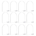 Clear Acrylic Arch Signs with Stand – DIY Wedding Place Cards Acrylic Place Card Holder Babs Transparent 20pcs