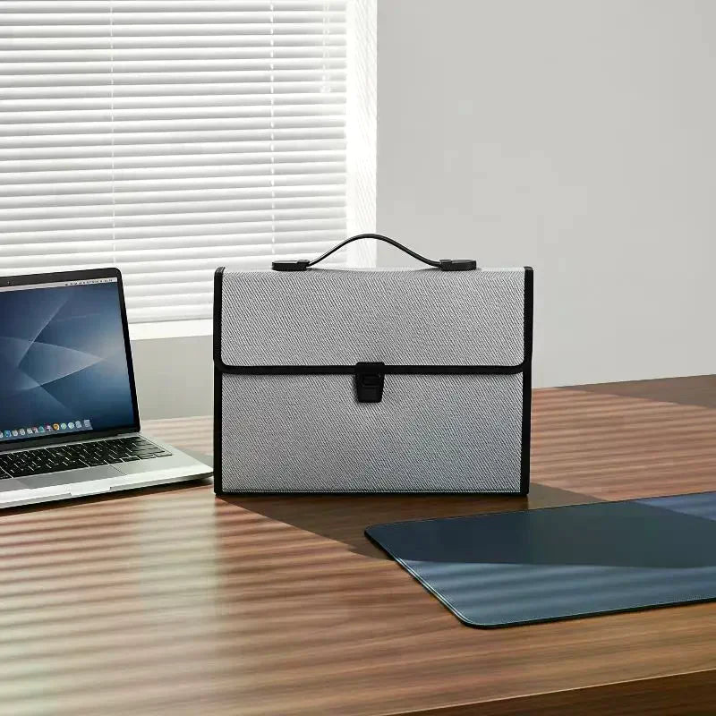 Expanding File Folder Document Organizer Bag – 13 Pockets Document Organizer Bag Babs