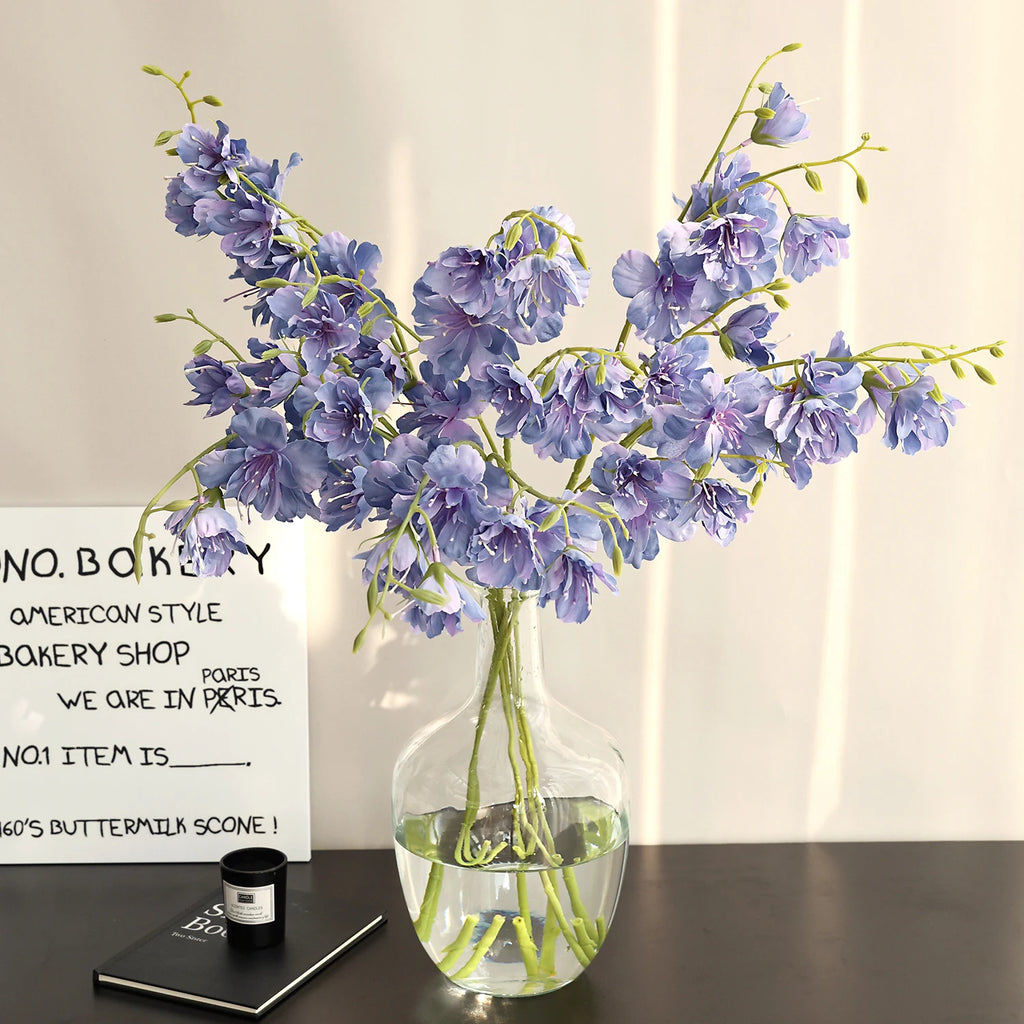 Artificial Silk Crabapple Flower Bouquet – Wedding & Home Decor Artificial Flower Bouquet Babs