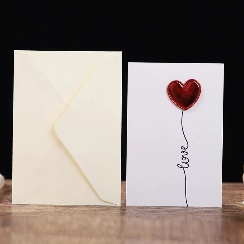 Blank Cards & Envelopes – Tiny Love Notes for Any Occasion Cards & Envelopes Set Babs Balloon LOVE