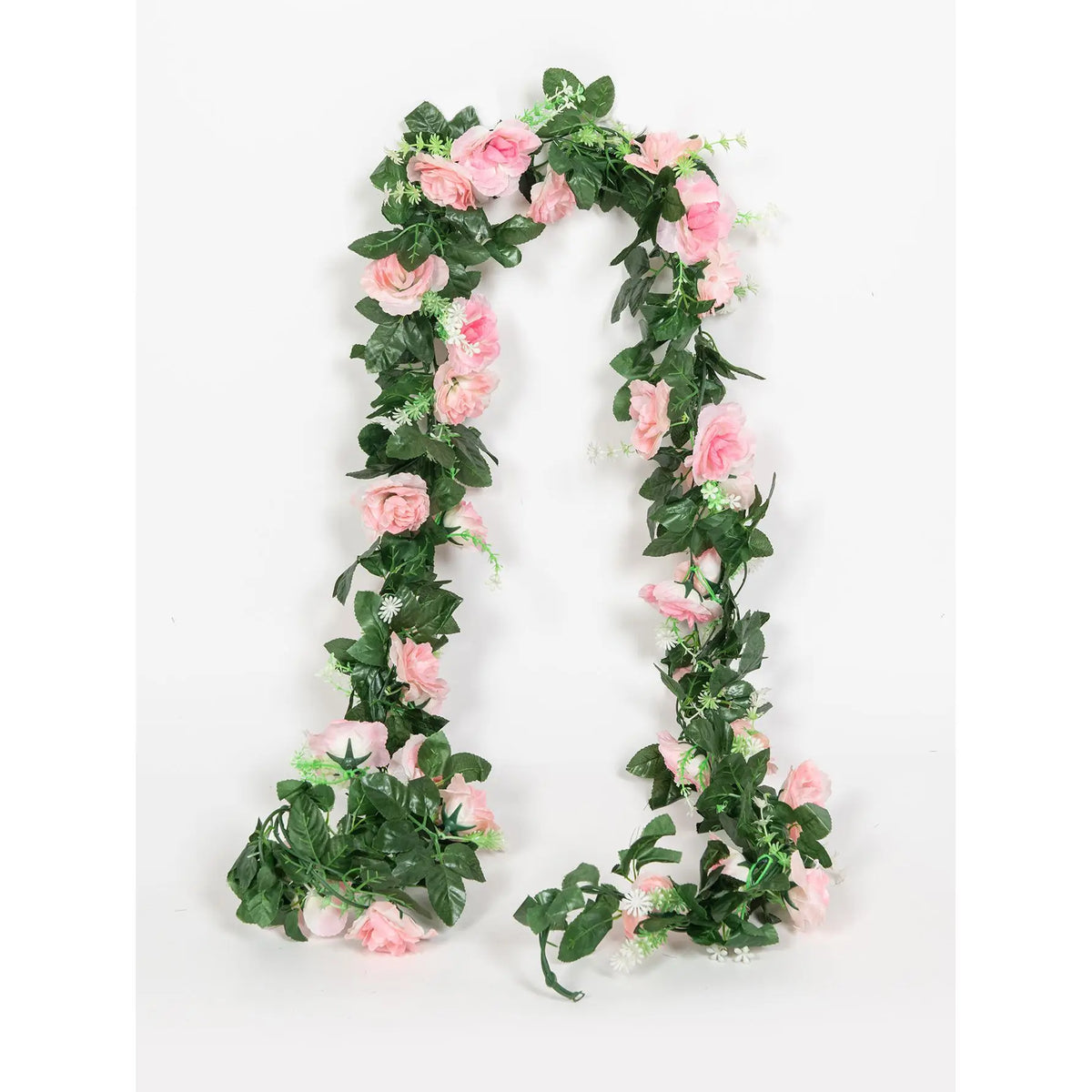 2-Pc Artificial Rose Wreath – Wedding, Garden & Home Wall Décor Artificial Flower Wreath Babs