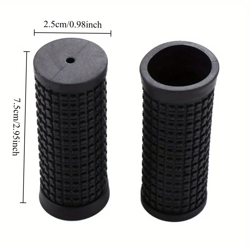 SL-RS35 MTB Bike Handlebar Grips – Durable Rubber, Black Bike Handlebar Grips Babs