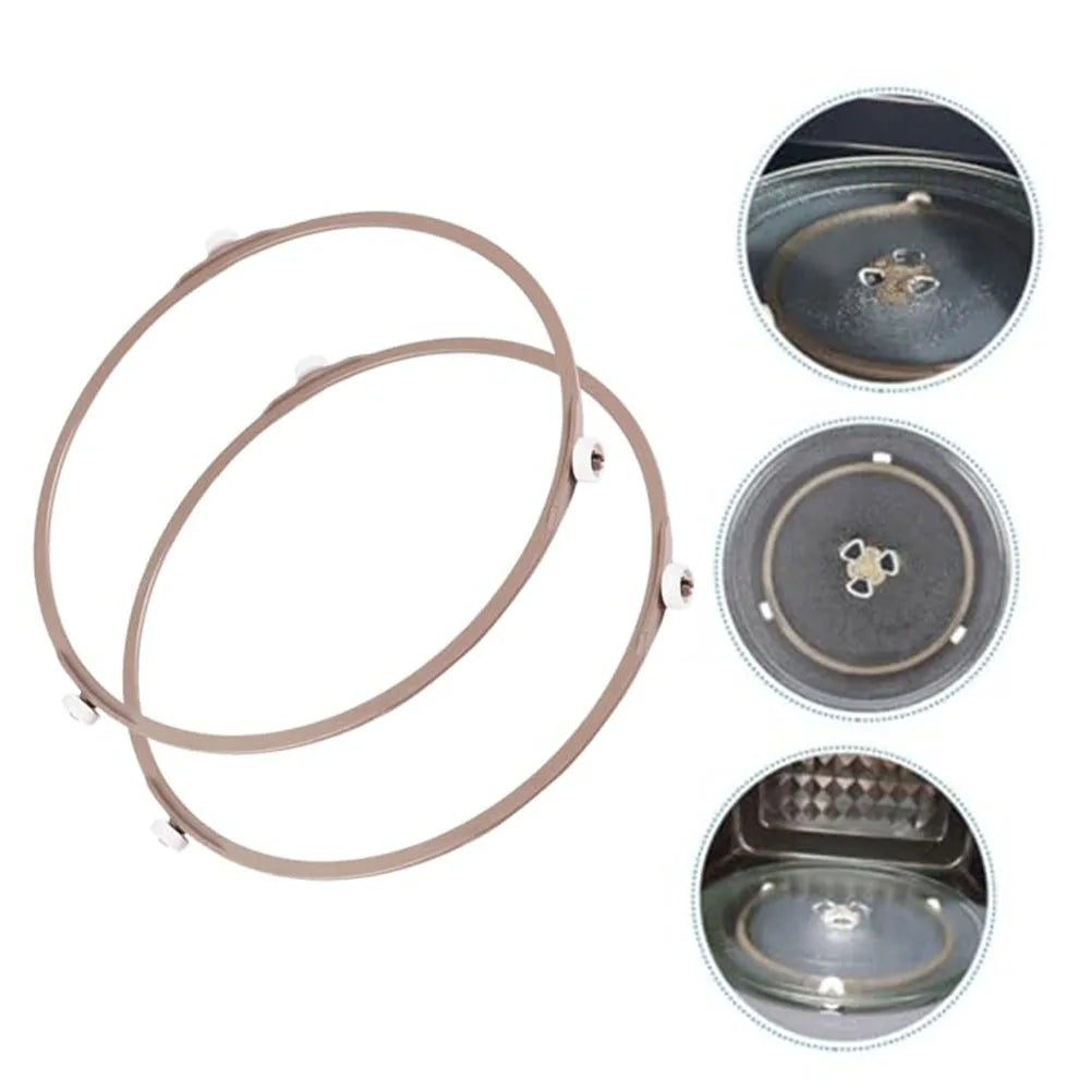 2-Pack Microwave Turntable Roller Ring – 14mm Wheels, 17.8cm Microwave Turntable Ring Babs
