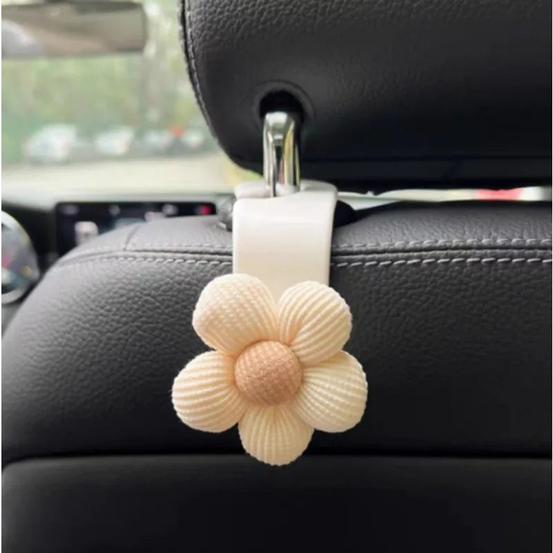 Flower Car Seat Back Hook & Organizer | Multi-Functional Car Seat Back Hook Babs