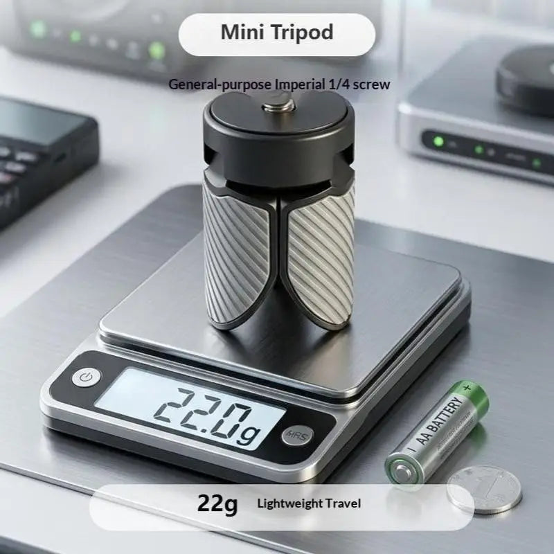 Mini Action Camera Tripod – 1/4" Mount for Osmo Pocket 3 4 Mini Camera Tripod Babs