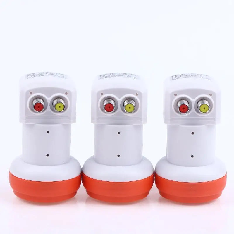 Universal Twin LNB KU Band Dual Output LNBF 0.1dB HD Satellite Dish Satellite LNB Babs 3Pcs