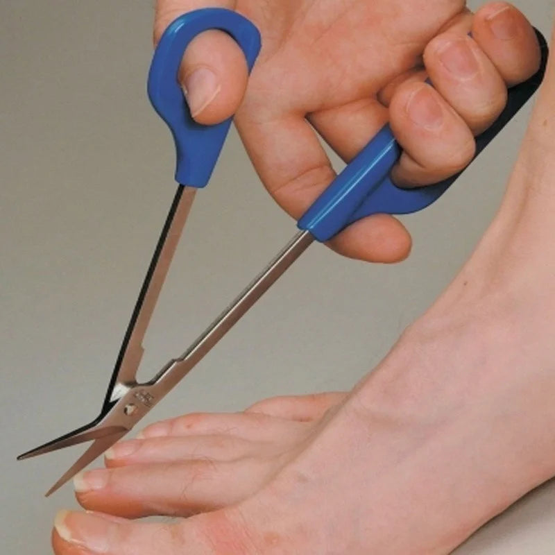 20cm Long Reach Toenail Scissor – Easy Grip Pedicure Clipper Toenail Scissor Babs