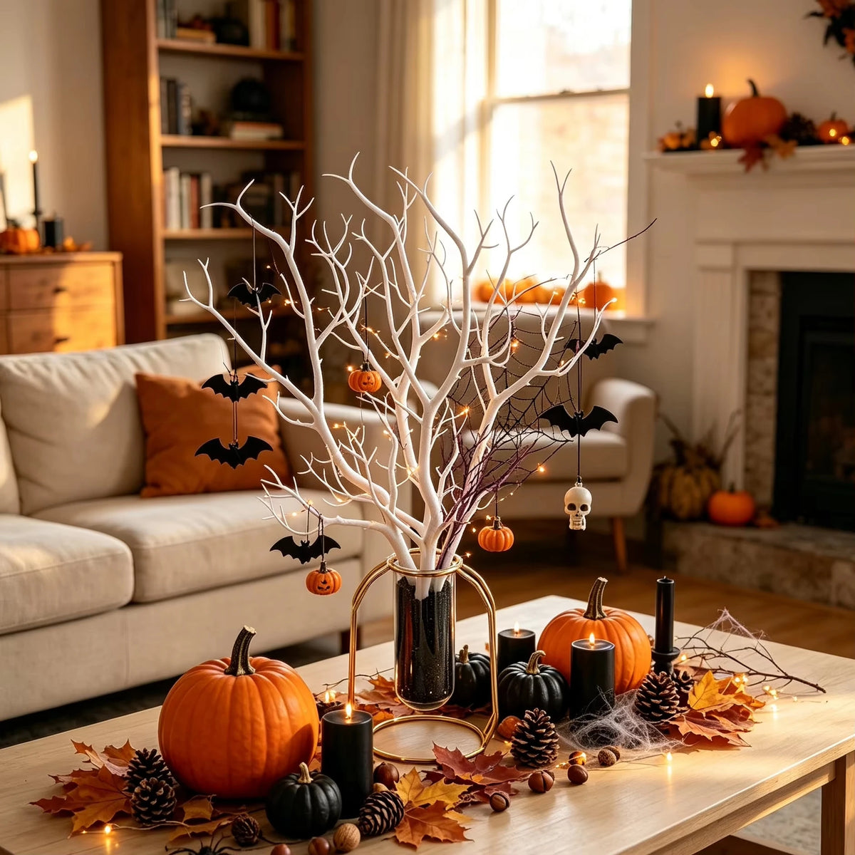 Artificial Plant Branches – Autumn Holiday Vase Decor 6–12 Pcs Artificial Plant Branches Babs